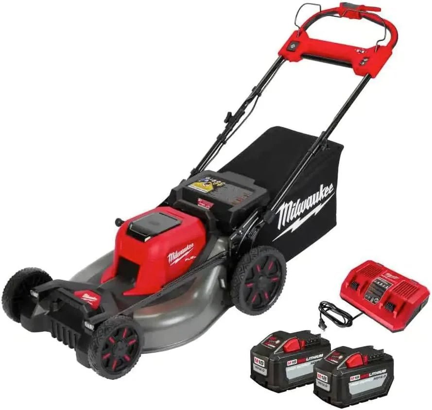 Milwaukee 2823-20 M18 Fuel Self-Propelled Dual Batterys 21-in Walk Behind Mowers - Image 4