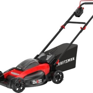 CRAFTSMAN V20 20-Inch Cordless Push Lawn Mower