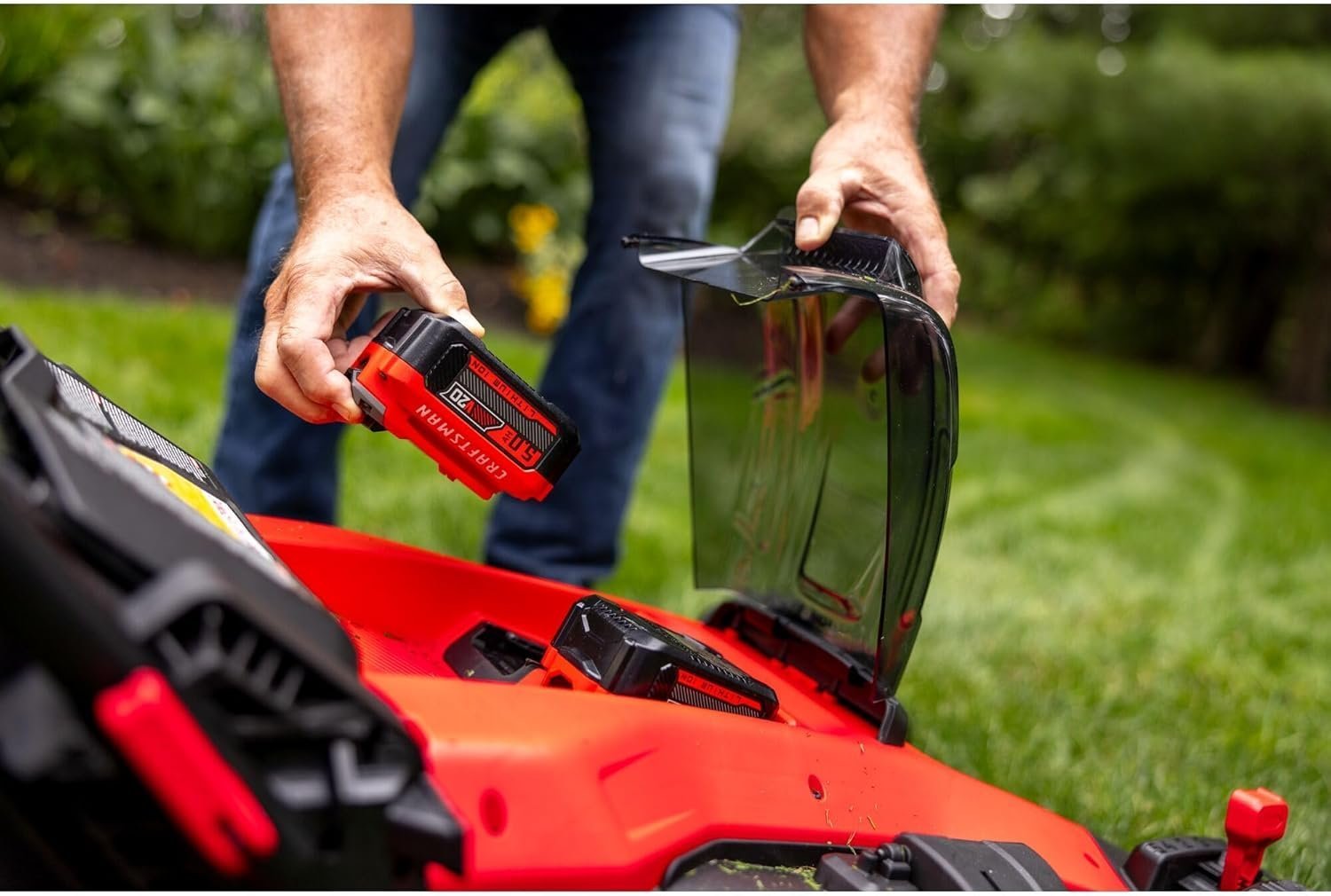 CRAFTSMAN V20 20-Inch Cordless Push Lawn Mower - Image 6