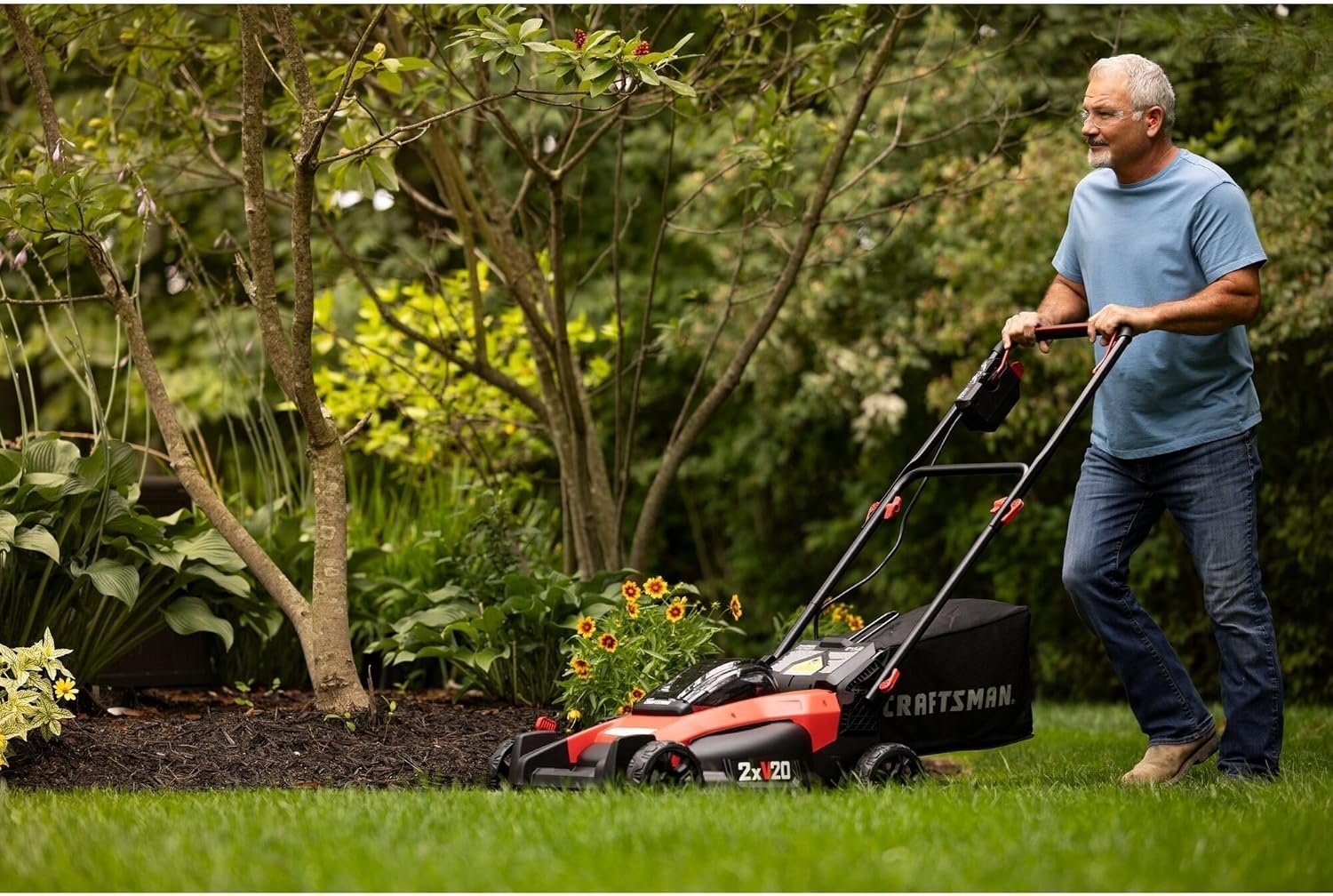 CRAFTSMAN V20 20-Inch Cordless Push Lawn Mower - Image 7