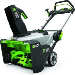 EGO Power+ SNT2110 Peak Power 21-Inch 56-Volt Cordless Snow Blower with Steel Auger Battery – Brand New