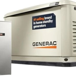 Generac Guardian 22kW Home Standby Generator with 200-Amp Transfer Switch, Aluminum Enclosure & WiFi Monitoring