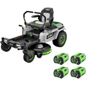 EGO Power 42 Inch 56 Volt Lithium Battery Zero Turn Riding Mower (Charger Included) - Image 5