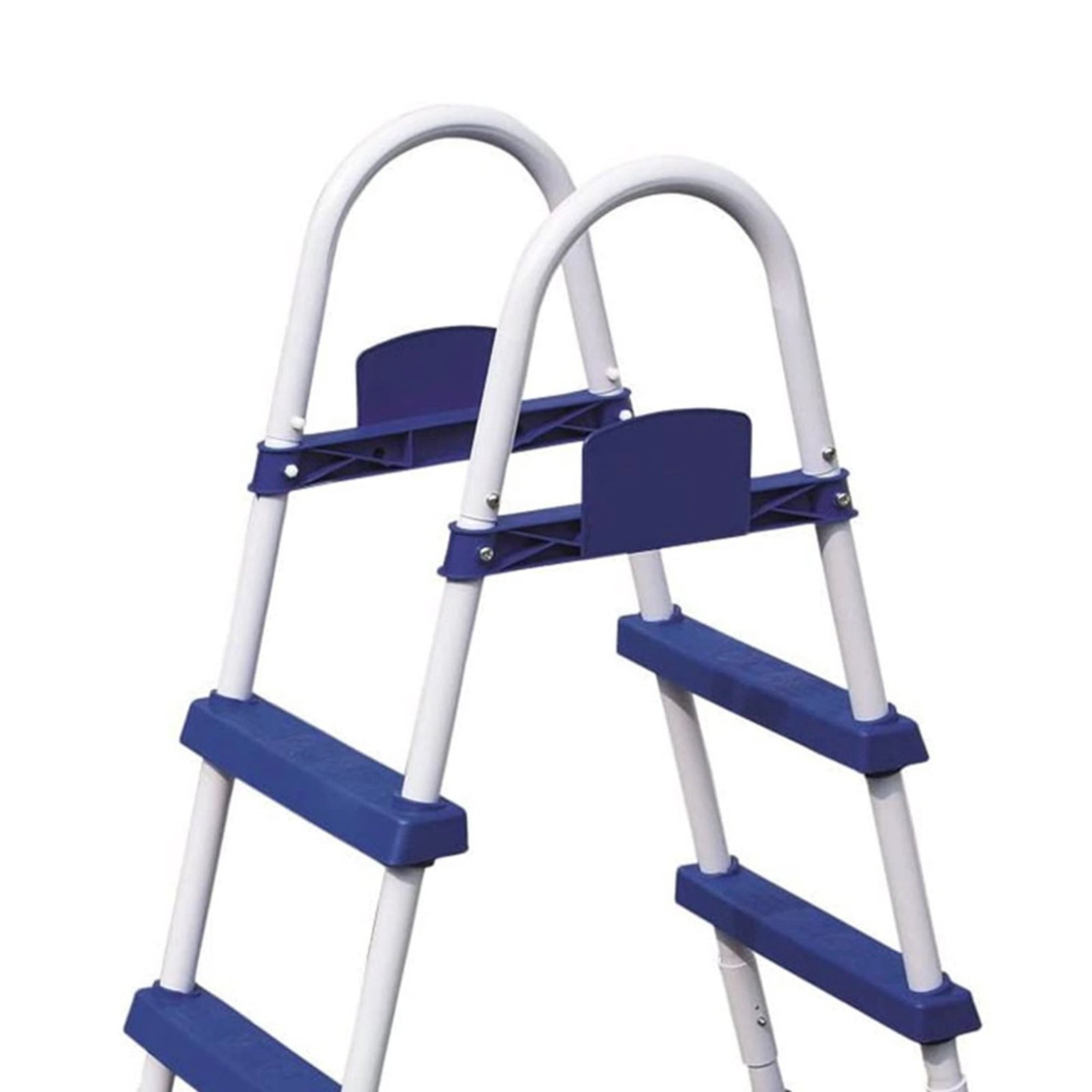 Bestway Steel Pro MAX 15′ x 48″ Round Above Ground Swimming Pool & Pool Ladder - Image 6