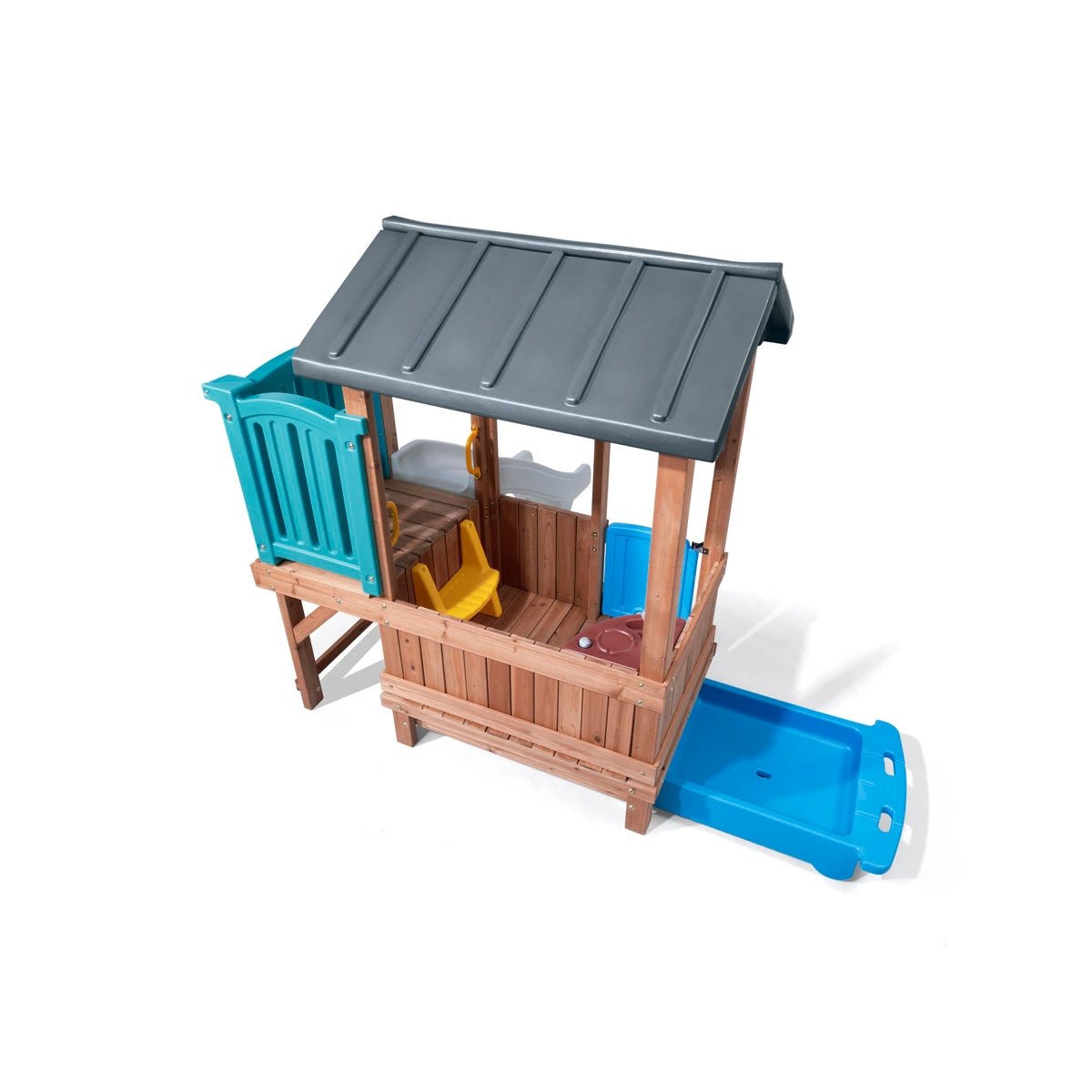 Step2 Woodland Adventure Kids Outdoor Playhouse for Toddlers - Image 8