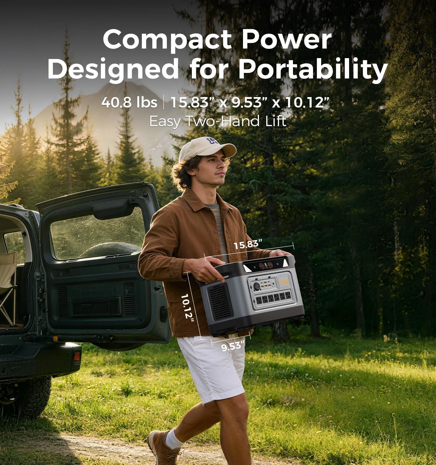 UDPOWER S2400 Portable Power Station – 2083Wh | 3000W SurgeWWWWW - Image 10