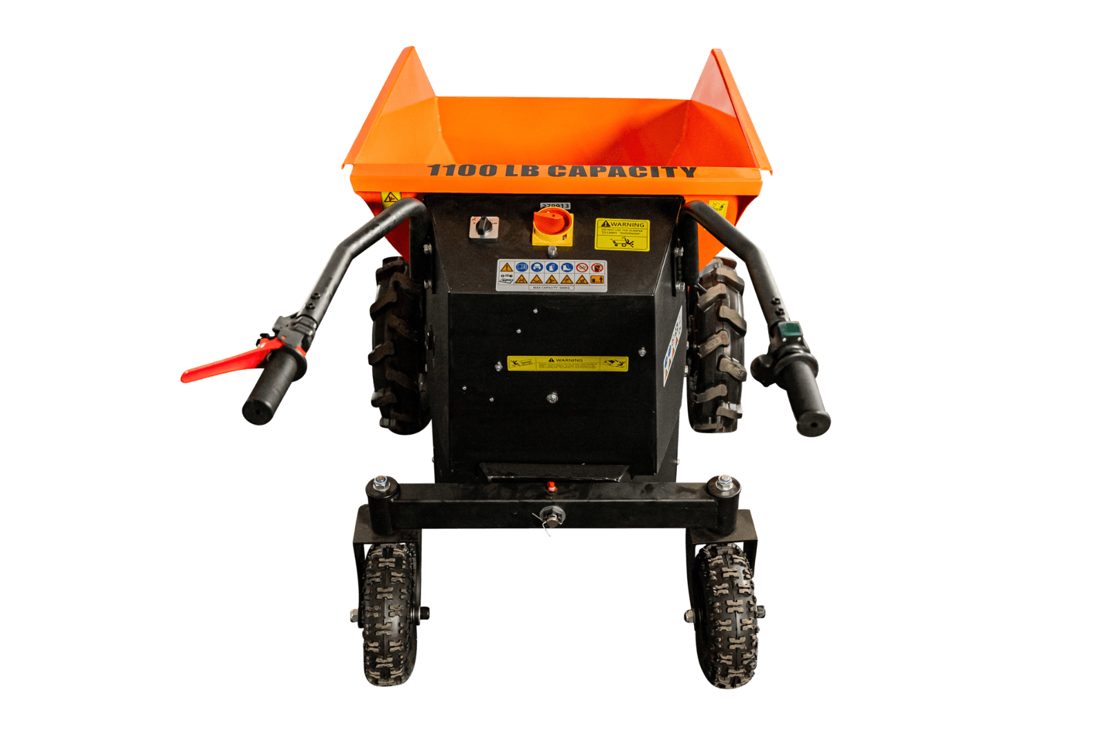 Detail K2 Big Dump 1100 Pound Electric Power Dump Cart - Image 3