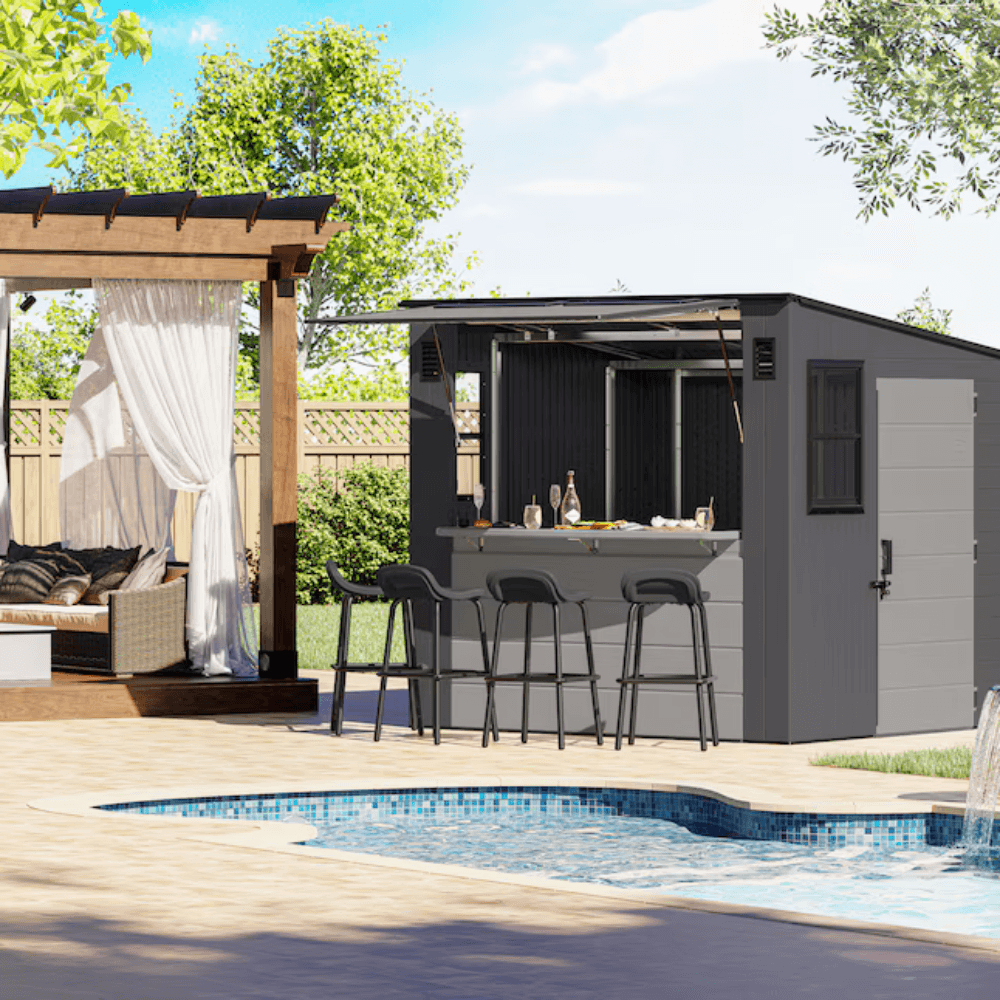 Suncast 8-ft x 7-ft Resin Shed (Floor Included) - Image 10