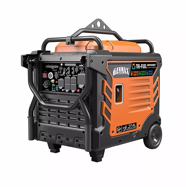 Genmax Portable Inverter Generator 11000W TRI-FUEL - Image 8