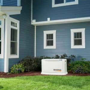 Guardian Series 22 Kw/19.5 Kw Air Cooled Home Standby Generator with Wi-Fi with Whole Hoe 200 Amp Transfer Switch