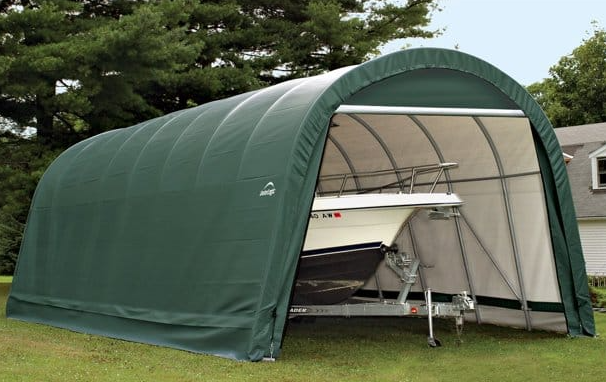 ShelterLogic 15 x 28 x 12 Round Top Shelter - Image 4