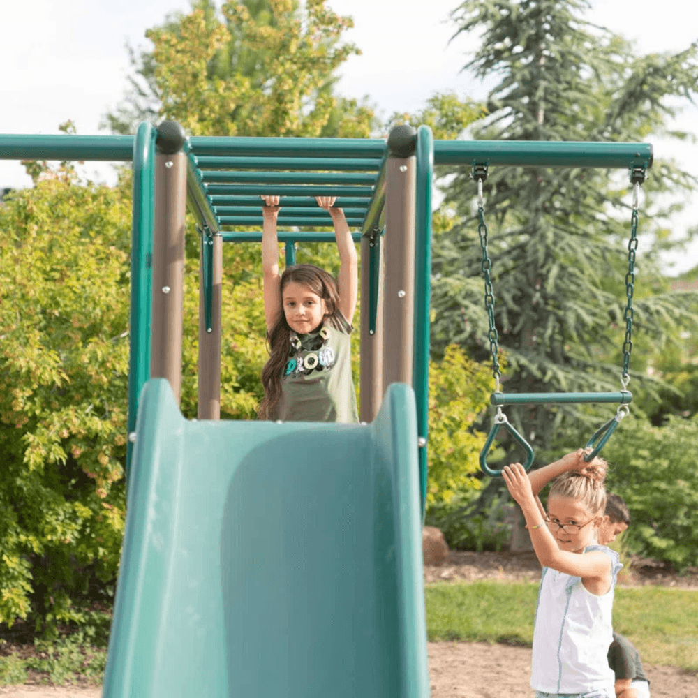 Lifetime Powder Coated Steel Swing Set with 4 Swing(s) , 1 Slide(s) - Image 5