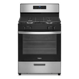 Whirlpool 5.1 Cu. Ft. Freestanding Gas Stove with Broiler Drawer