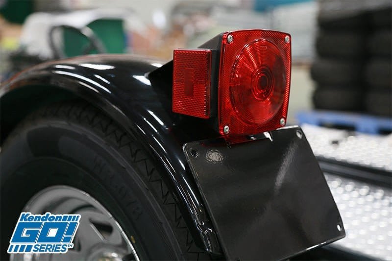 Go! Series Ride-Up Folding Motorcycle Trailer – Dual Rail Steel Utility Trailer - Image 2