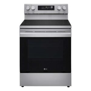 LG 30 Inch Wide 6.3 Cu. Ft. Free Standing Electric Range with Radiant Burners and Storage Drawer