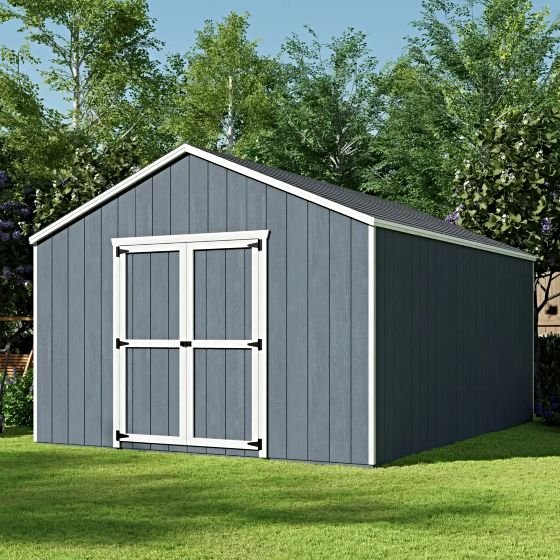 The Little Cottage Co. Value Gable Sheds are crafted to offer the ideal storage solution for any space. Designed to maximize storage efficiency while maintaining a classic, timeless look, these sheds are built to meet your needs and enhance your outdoor area. Proudly manufactured in the USA!