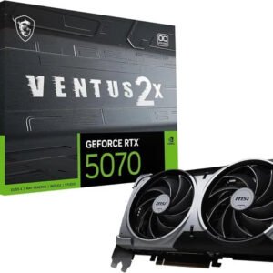 G507012V2C – MSI RTX 5070 12G VENTUS 2X OC 12GB GDDR7 Graphics Card