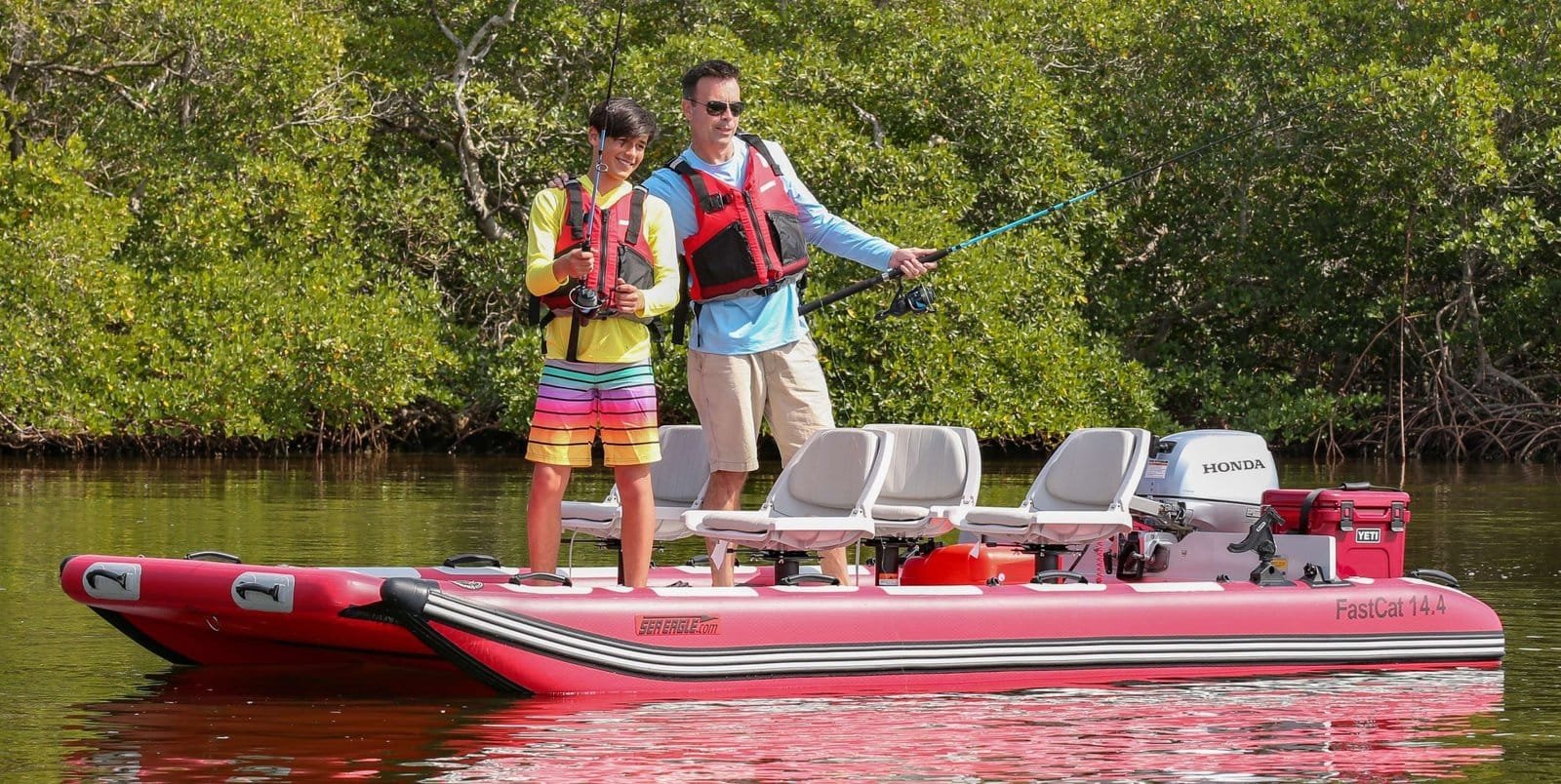 Sea Eagle FastCat14™ Catamaran Inflatable Boat - Image 5