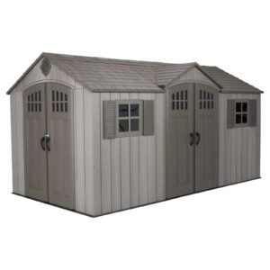 Lifetime 15 Ft X 8 Ft Outdoor Storage Sheds – 60318