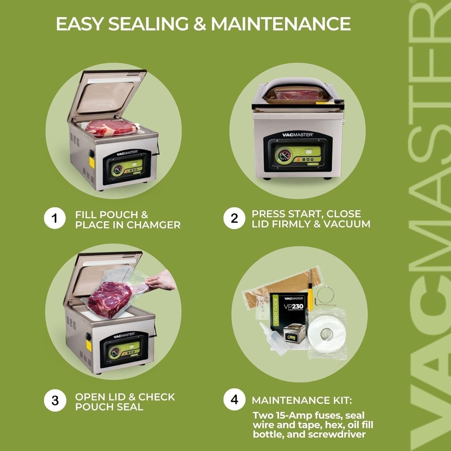 Vacmaster VP230 Chamber Vacuum Sealer - Image 7