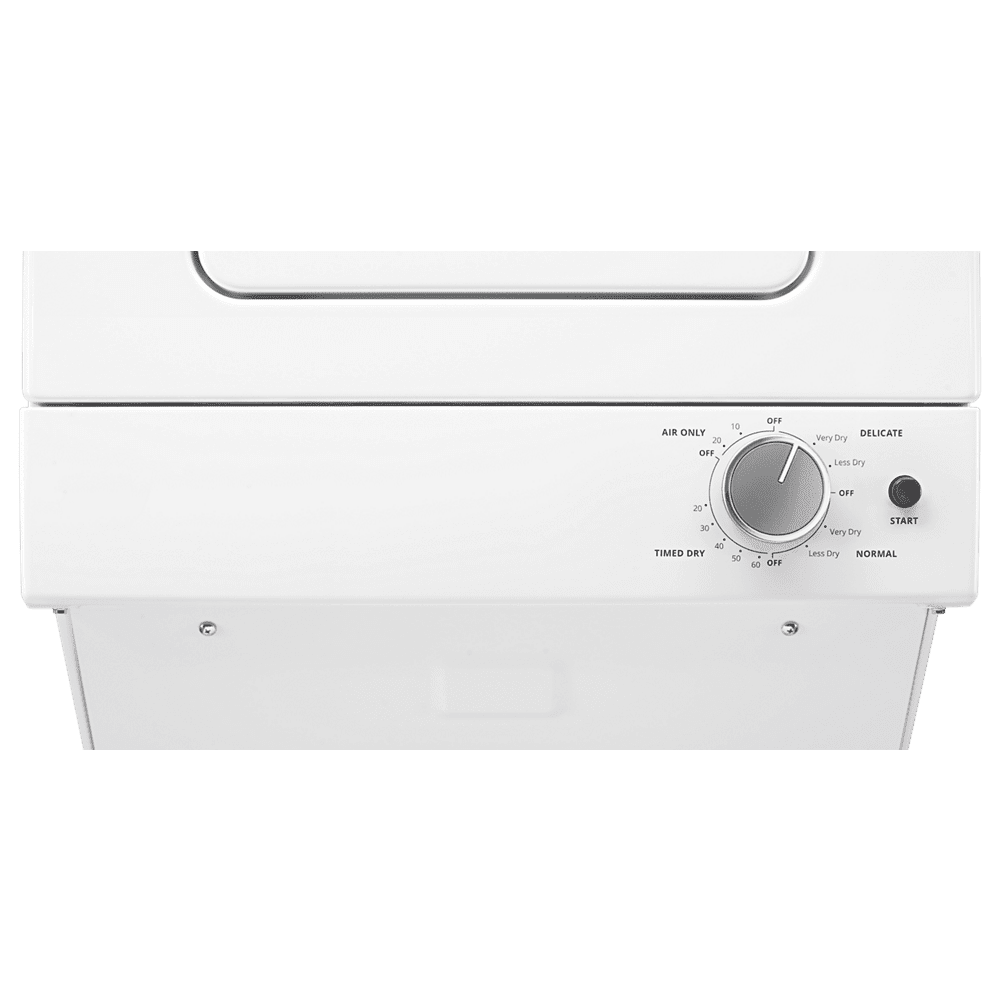 Whirlpool WET4024HW 24 inch White Electric Washer/Dryer Stacked Laundry Center - Image 3