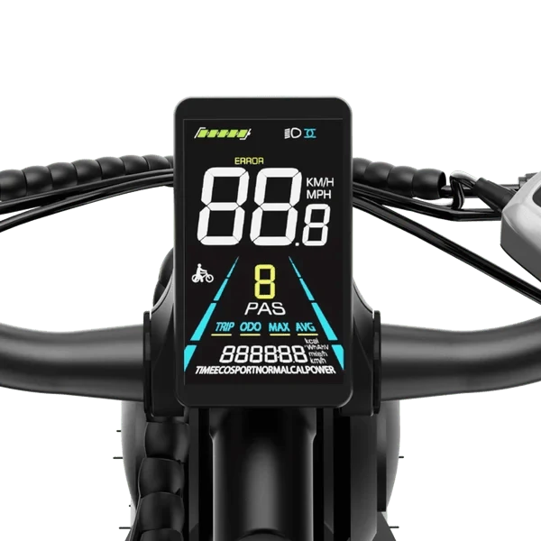 Aipas M2 Xterrain Ebike Aipas-M2-black Baskets. - Image 4